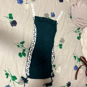 LUX LA green dress